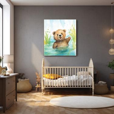 Bear Nursery Painting
